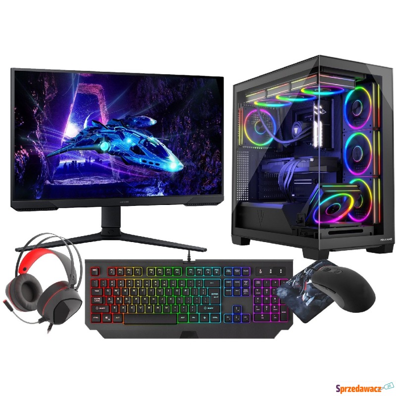Komputer Vist Gaming Ryzen 7 8700F AIO RTX 5060Ti... - Komputery stacjonarne - Rzeszów