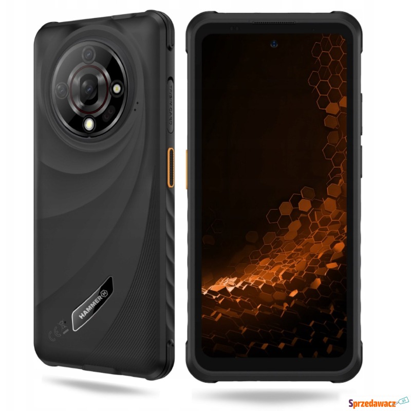 Smartfon Hammer Iron 6 5G 6/128GB Czarny (TEL001052) - Smartfony - Słupsk