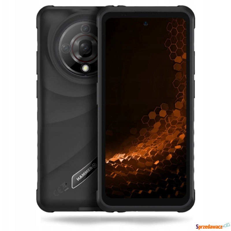 Smartfon Hammer Iron 6 5G 8GB / 256GB Czarny... - Smartfony - Kraków