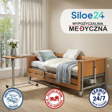 Wypożyczalnia łóżek rehabilitacyjnych Zabrze / Sklep Medyczny / Serwis 7/7