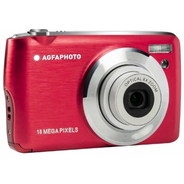 Agfa Photo DC8200 Czerwony + etui + karta SD 16GB