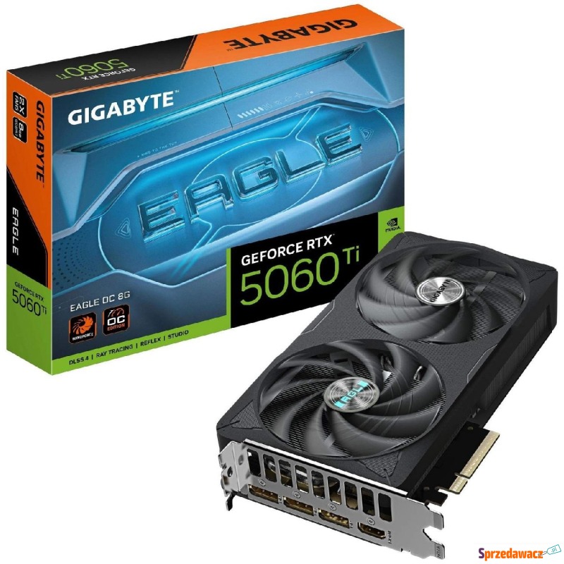 Gigabyte GeForce RTX 5060 Ti EAGLE OC 8GB DLSS... - Karty graficzne - Bytom