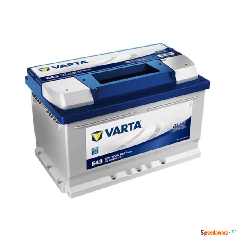 Akumulator 72Ah 680A varta Blue Dynamic E43 EN - Akumulatory - Lubin
