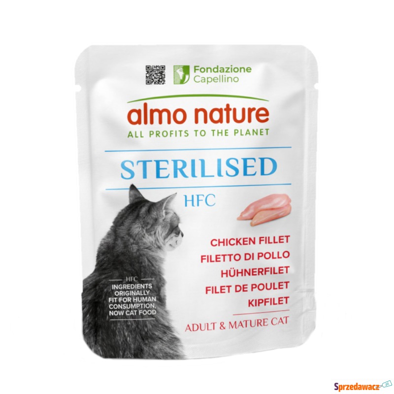 Megapakiet Almo Nature HFC Sterilised, 24 x 50... - Karmy dla kotów - Słupsk