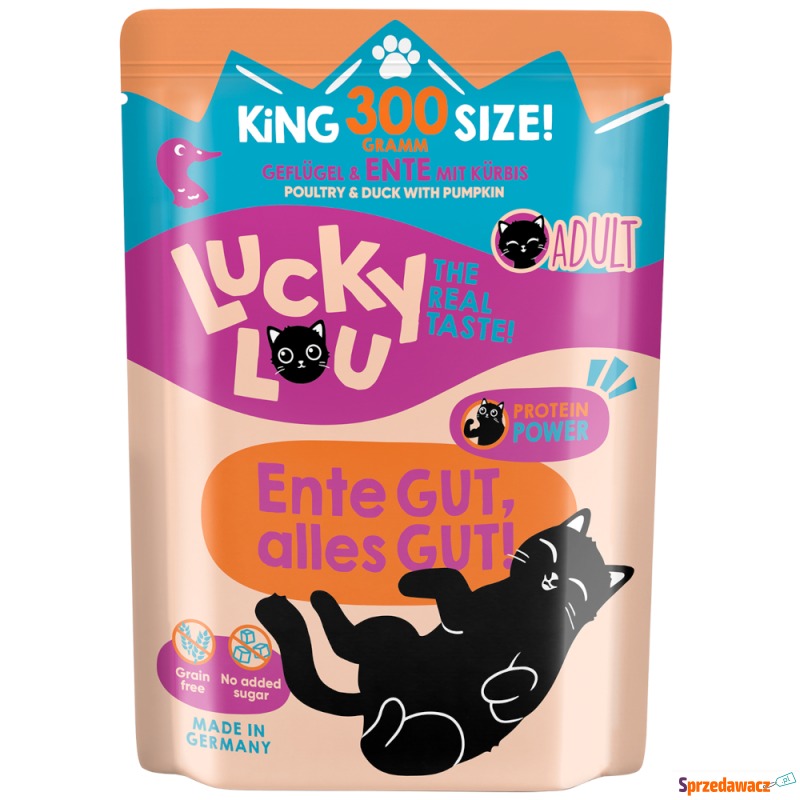 Lucky Lou Adult, 6 x 300 g - Drób...