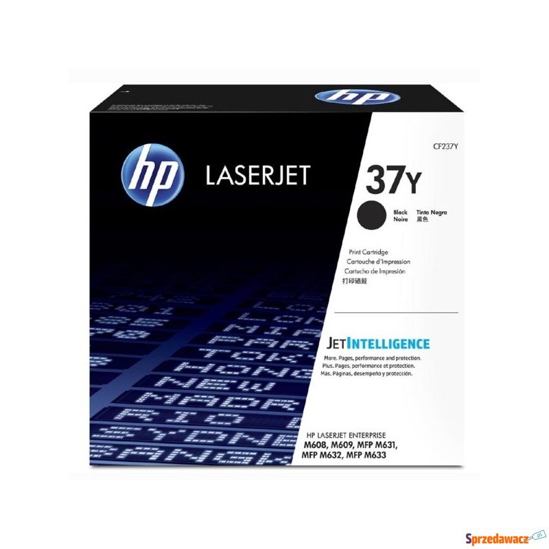 Oryginalny toner HP 37Y XXL czarny...