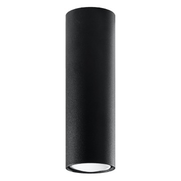 SELSEY Plafon Lagga 20 cm czarny - Genesis