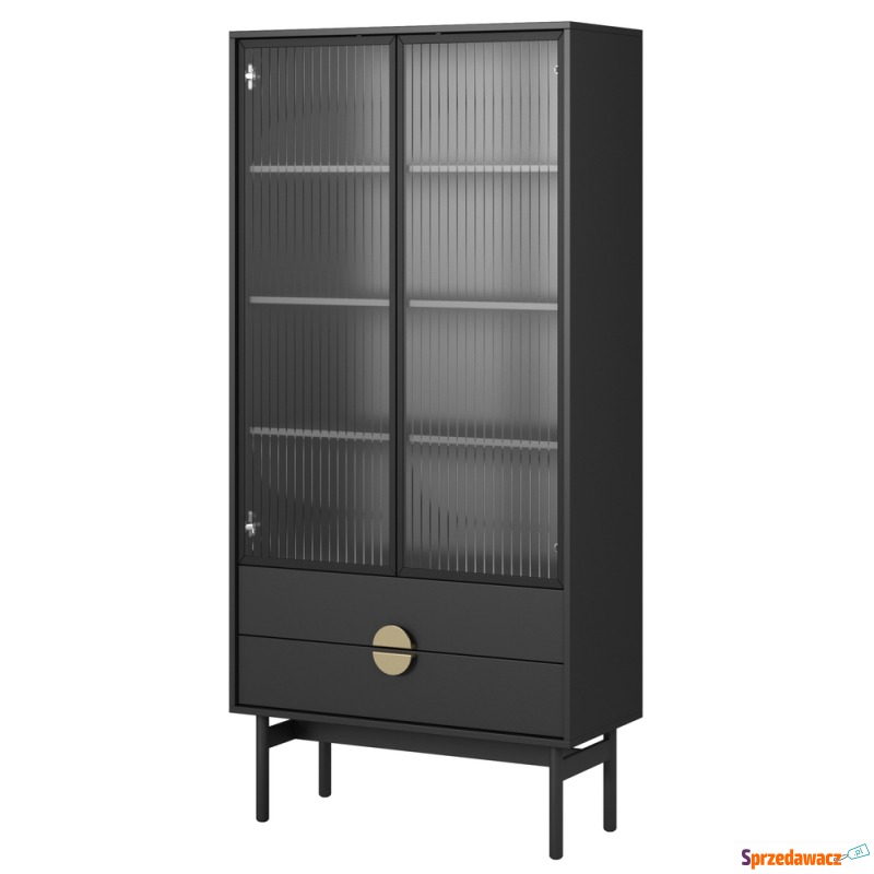 SELSEY Witryna wysoka Stoon 85 cm z czterema... - Witryny - Głogów