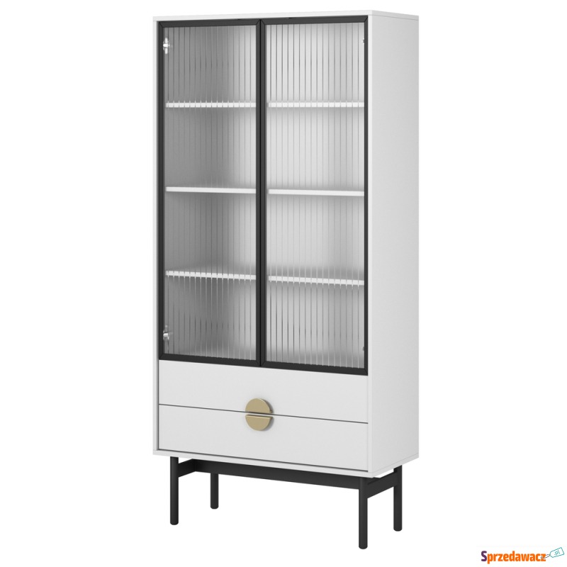 SELSEY Witryna wysoka Stoon 85 cm z czterema... - Witryny - Kutno