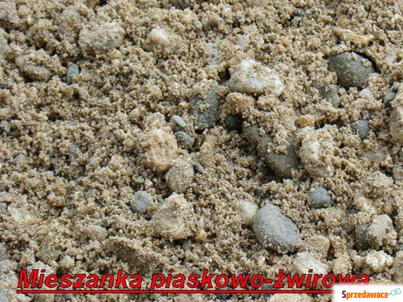 Mieszanka piaskowo żwirowa do betonu