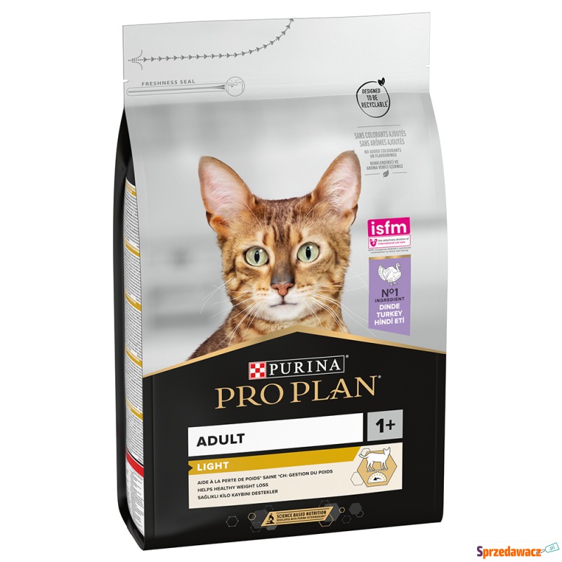 PURINA PRO PLAN Light Adult, indyk...