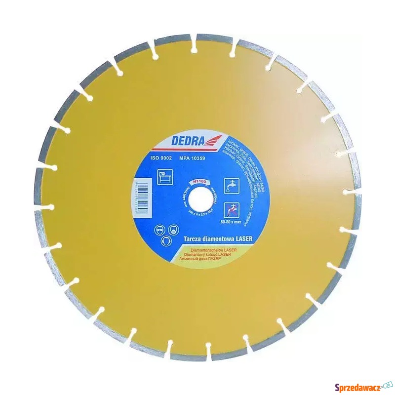 TARCZA DIAMENTOWA LASER DO BETONU,...