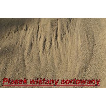 piach piasek wislany wislak sorowany 0-2 plukany tynki wylewki do murowania