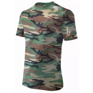 KOSZULKA MĘSKA T-SHIRT DEDRA BH5TM-S S, MORO 100% BAWEŁNA