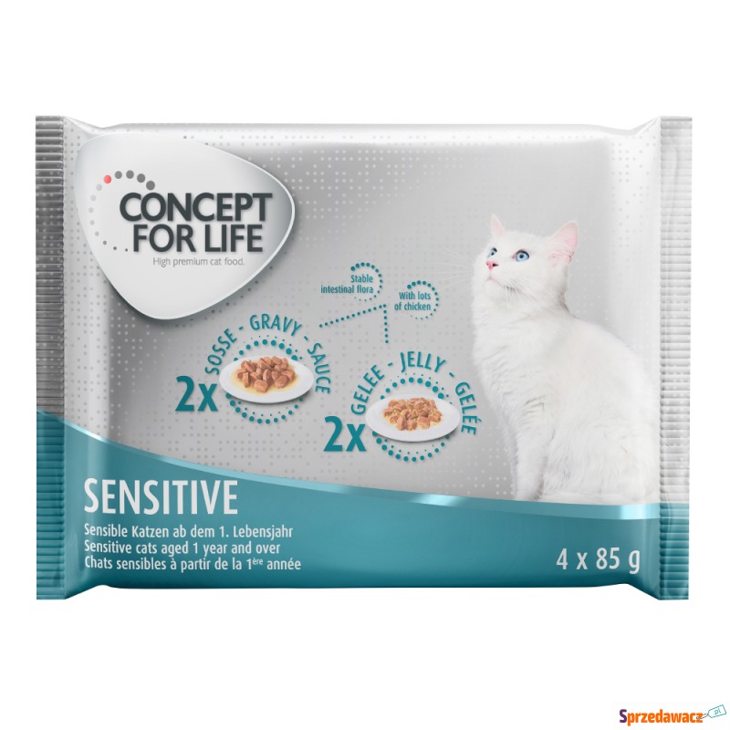 Pakiet próbny Concept for Life, 4 x 85 g - Se... - Karmy dla kotów - Elbląg