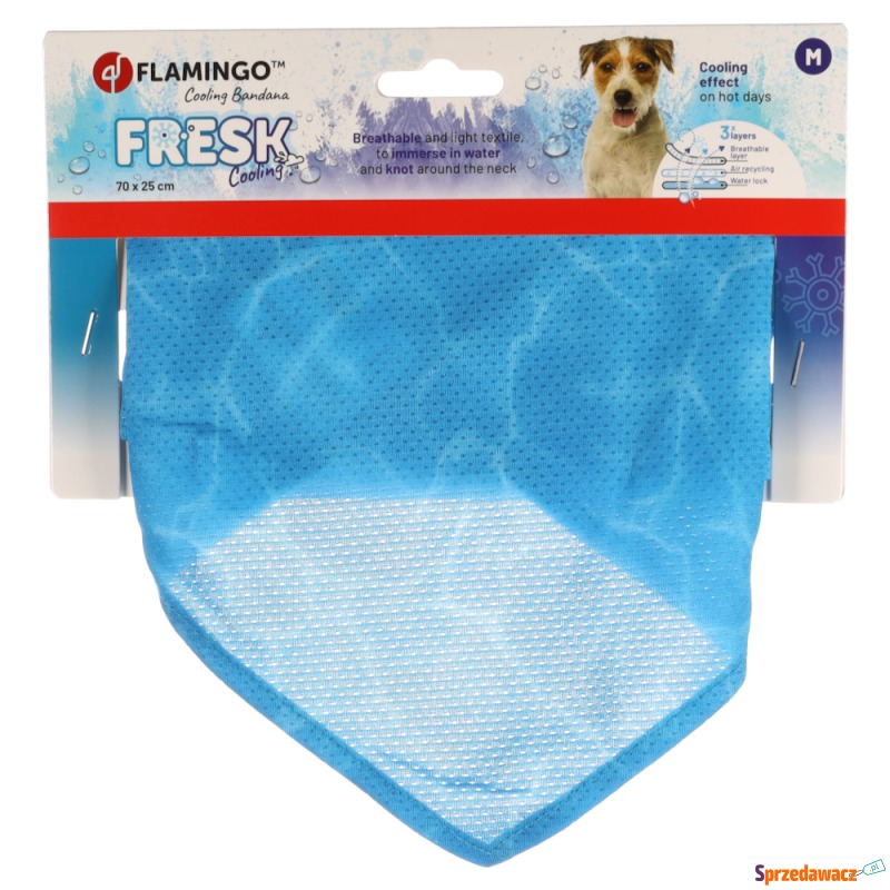Flamingo chłodząca bandana dla psa Fresk Inou,... - Odzież dla psów - Suwałki