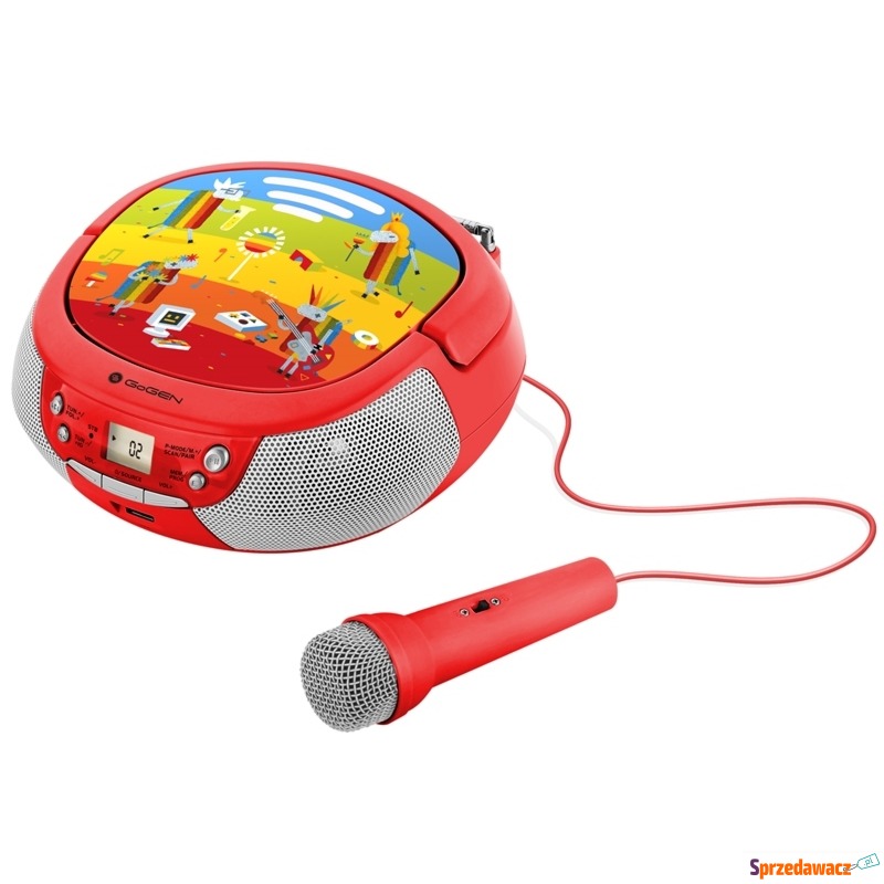 Boombox z mikrofonem dla dzieci...