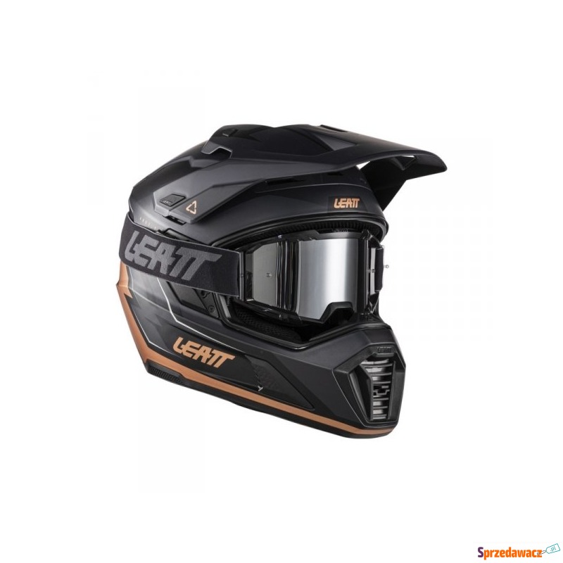 Kask motocyklowy z goglami Leatt...