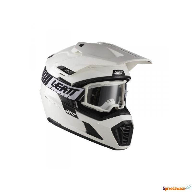 Kask motocyklowy z goglami Leatt...