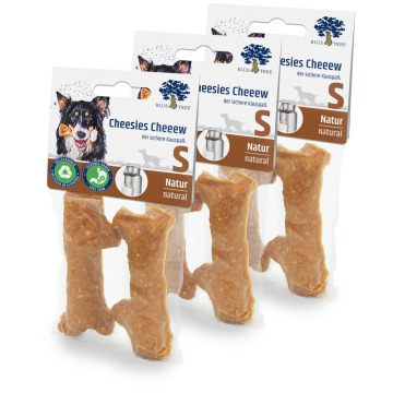 Blue Tree Cheesie Cheeew Natur - Rozmiar S: 3 x 40 g (6 sztuk)