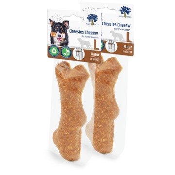 Blue Tree Cheesie Cheeew Natur - Rozmiar L: 2 x 80 g (2 sztuki)