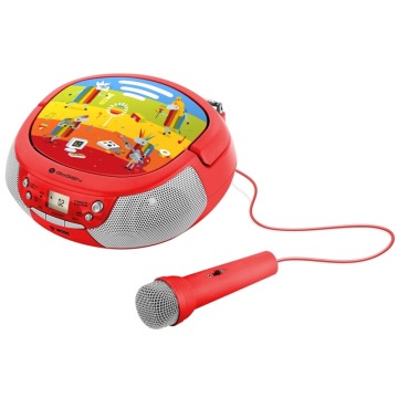 Boombox z mikrofonem dla dzieci Gogen DECKOPREHRAVACR