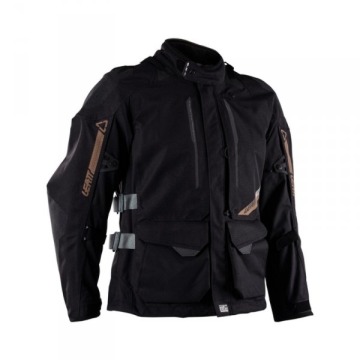 Kurtka motocyklowa tekstylna Leatt Adv Dritour 5.5 Stealth Black Grey