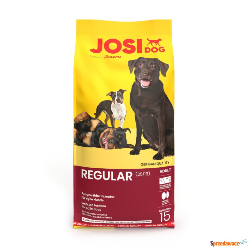 JosiDog Regular, kurczak - 2 x 15 kg - Karmy dla psów - Kraków