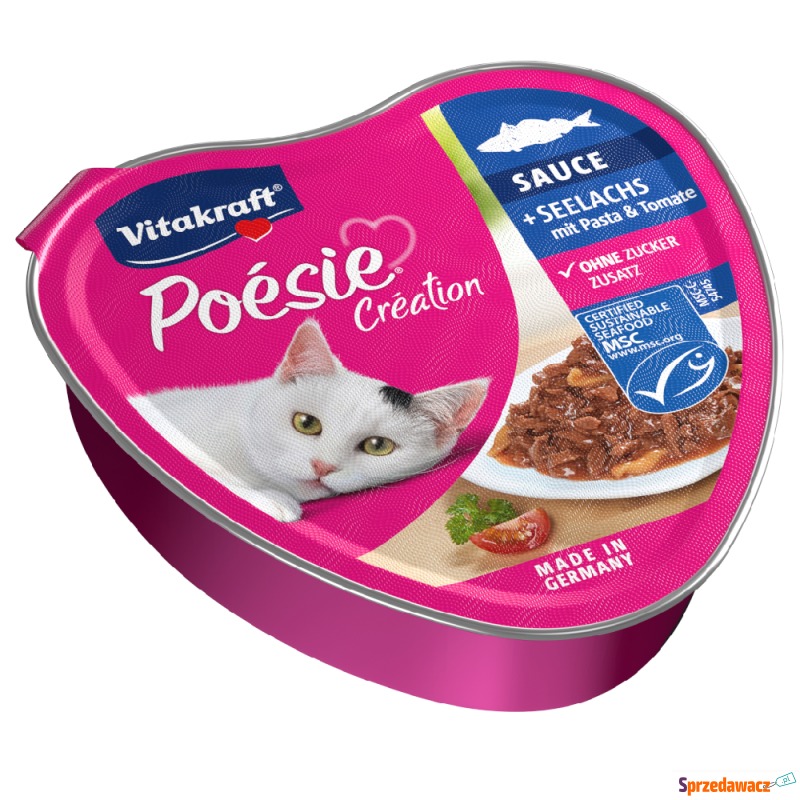 Vitakraft Poésie Création, 15 x 85 g - Mintaj... - Karmy dla kotów - Poznań