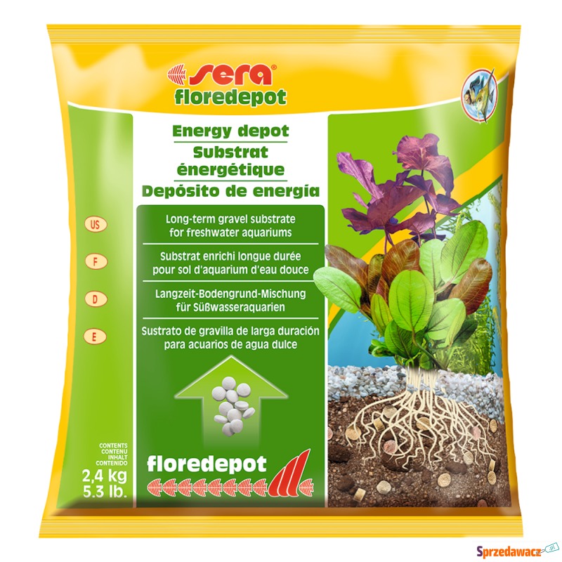 Sera Floredepot Energy Depot - 2,4 kg - Pozostałe - Pilchowo