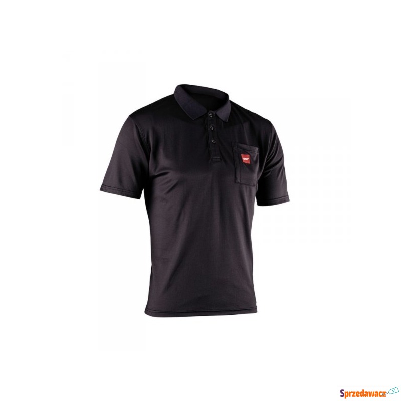 T-Shirt Leatt Polo Team Black