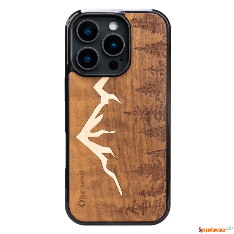 Drewniane etui do iPhone 16 Pro,...