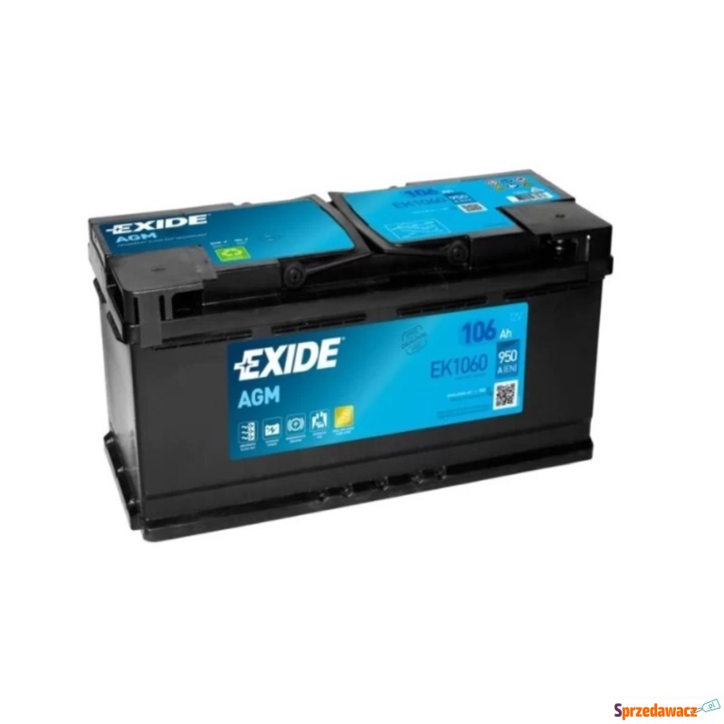 Akumulator 106Ah 950A exide agm...