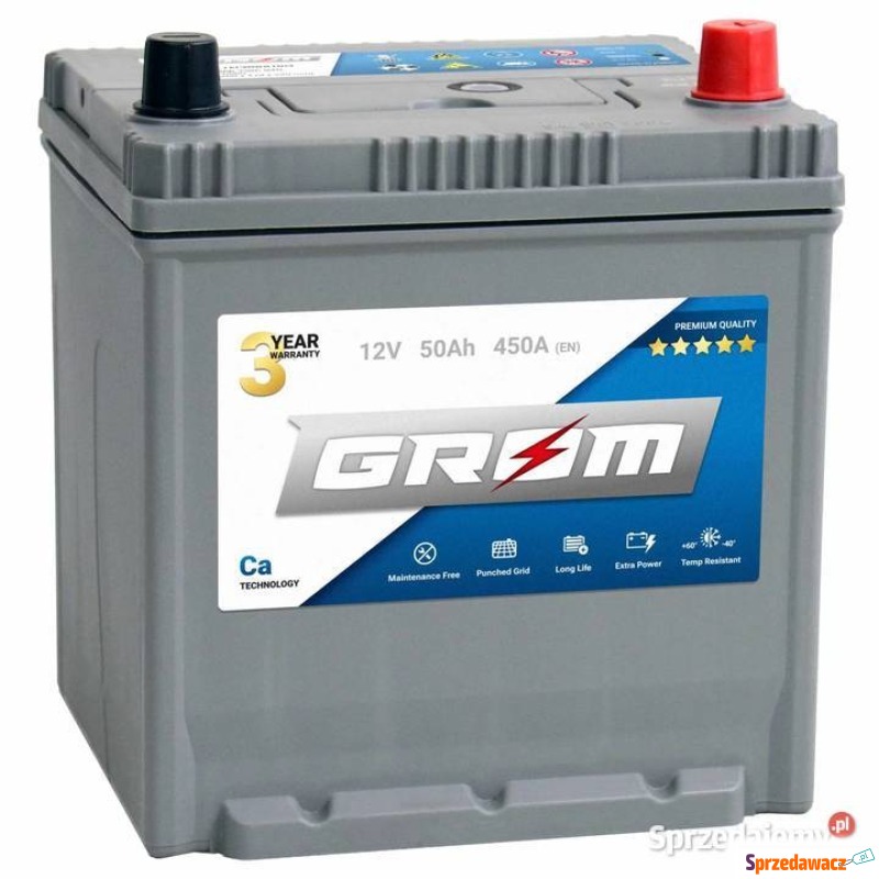 Akumulator 50Ah 450A EN Grom P...