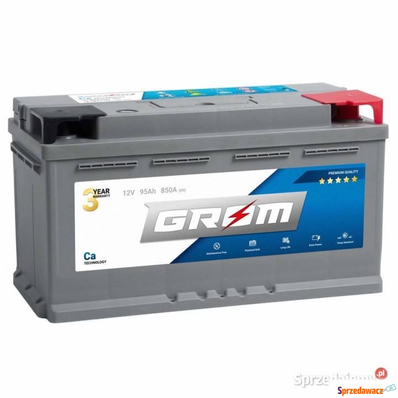 Akumulator 95Ah 850A GROM Premium
