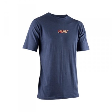 T-Shirt Leatt Core Denim Blue