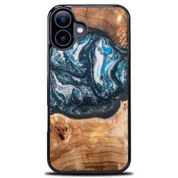 Drewniane etui do iPhone 16, Bewood Unique Planets Ziemia
