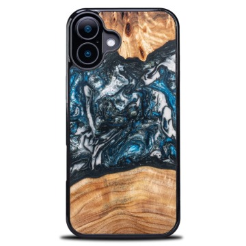 Drewniane etui do iPhone 16 Plus, Bewood Unique Planets Ziemia