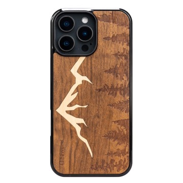 Drewniane etui do iPhone 16 Pro Max, Bewood Góry Imbuia