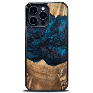 Drewniane etui do iPhone 16 Pro Max, Bewood Unique Planets Neptun