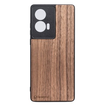 Drewniane etui do Motorola Edge 50 Fusion, Bewood Orzech Amerykański