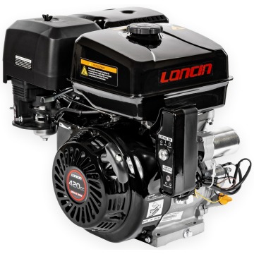 SILNIK LONCIN G420FD-A Z ROZRUSZNIKIEM SPALINOWY BENZYNOWY 15 KM WAŁ 25 mm MOTOR HONDA GX420 - EWIMA
