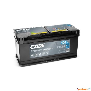 Akumulator 100Ah 900A Exide Premium EA1000 EN... - Akumulatory - Zielona Góra - zdjęcie 1