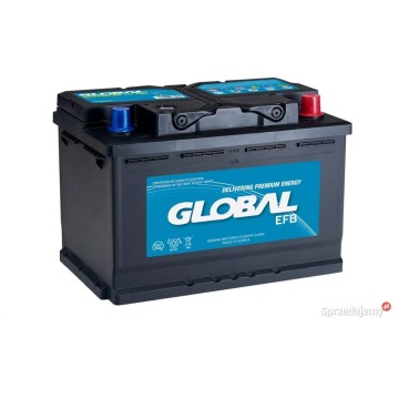 80Ah 730A Akumulator Global EFB Sienkiewicza 20 - Akumulatory - Mława - zdjęcie 1