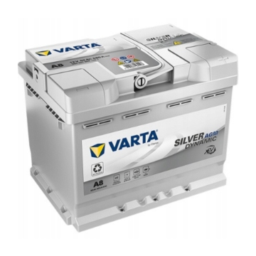 60Ah 680A Akumulator Varta AGM A8 Sienkiewicza... - Akumulatory - Mława - zdjęcie 1