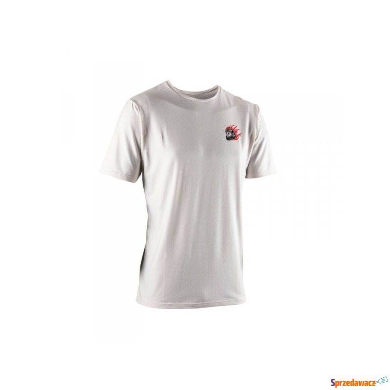 T-Shirt Leatt Core Cream White - Odzież motocyklowa - Grudziądz