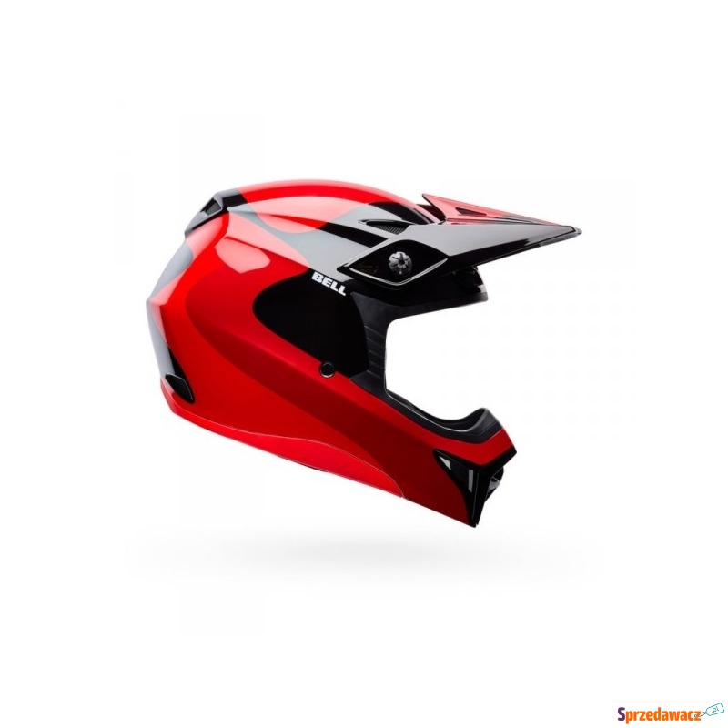 Kask Motocyklowy Bell Mx-10 Mips Wave Red Black - Kaski motocyklowe - Jelenia Góra