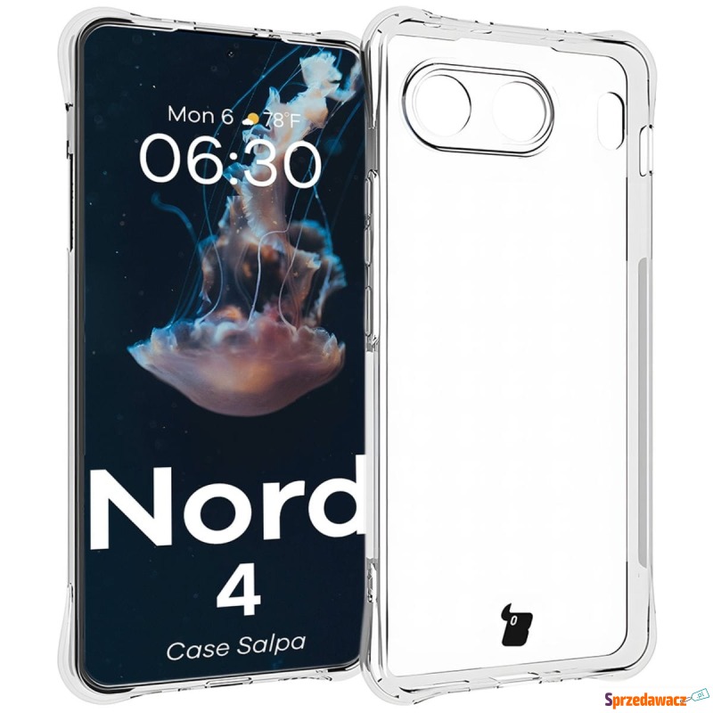 Elastyczne etui Bizon Case Salpa do OnePlus Nord... - Etui na smartfony - Grudziądz
