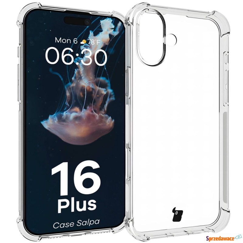 Elastyczne etui Bizon Case Salpa do iPhone 16... - Etui na smartfony - Opole