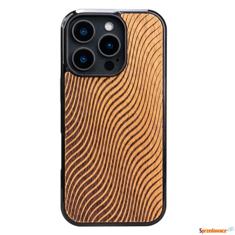 Drewniane etui do iPhone 16 Pro, Bewood Fale Merbau - Etui na smartfony - Koszalin